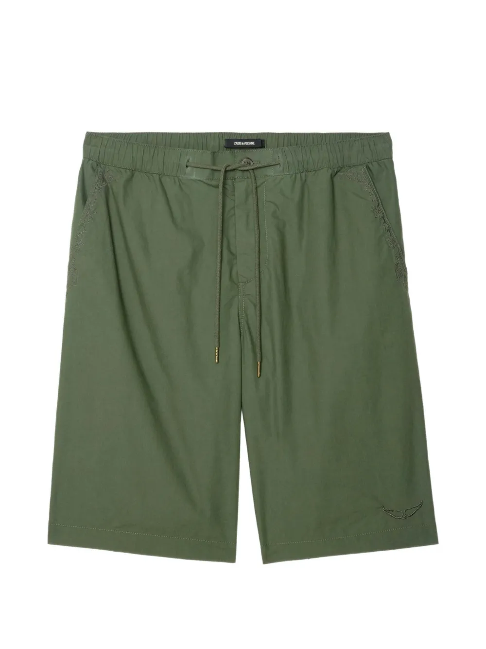 Zadig&Voltaire Pally shorts met trekkoord taille Groen