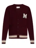 Moncler virgin-wool cardigan - Red