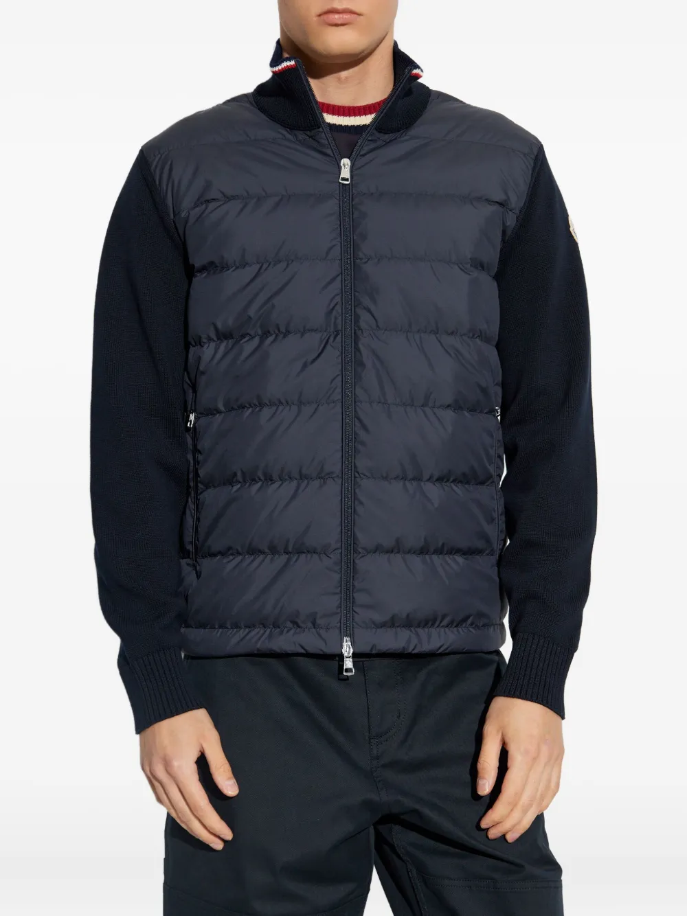 Moncler Gewatteerd jack Blauw