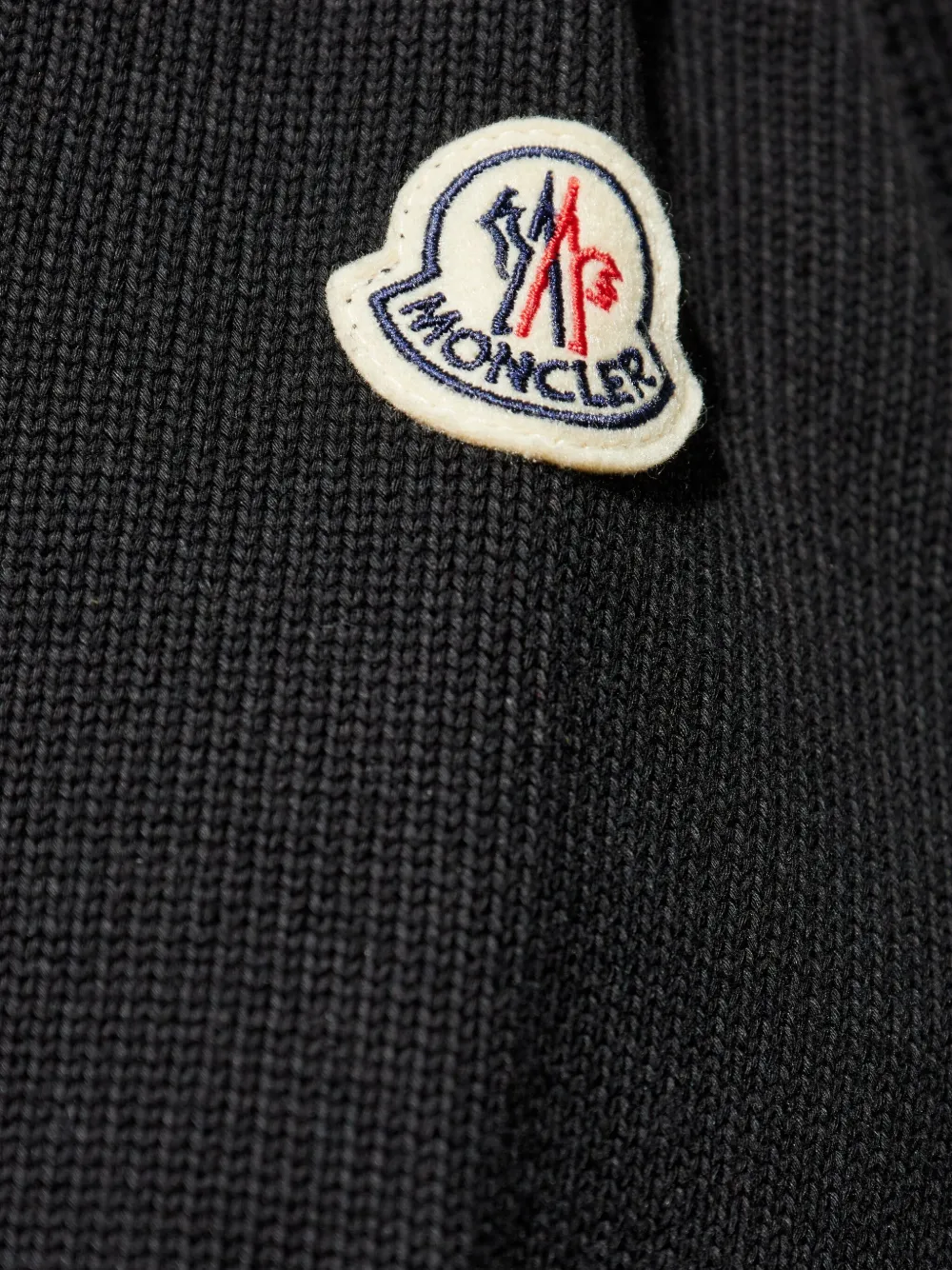 Moncler Vest met vlakken Zwart
