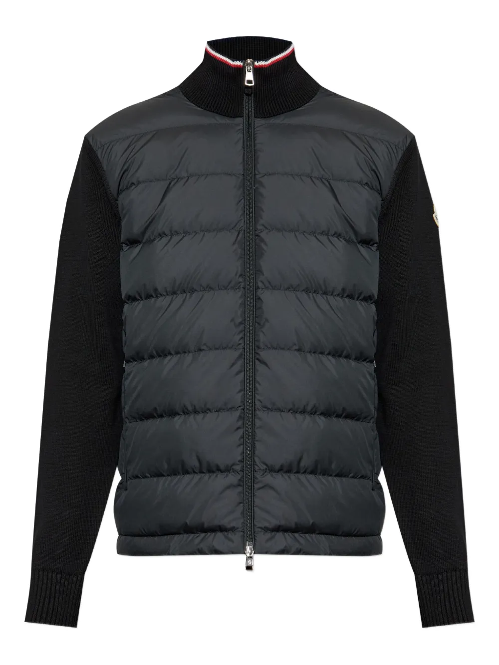 Moncler panelled cardigan | Black | Image 1