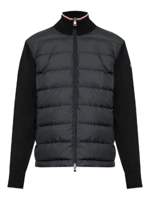 Moncler ジップアップ カーディガン | グレー | FARFETCH JP
