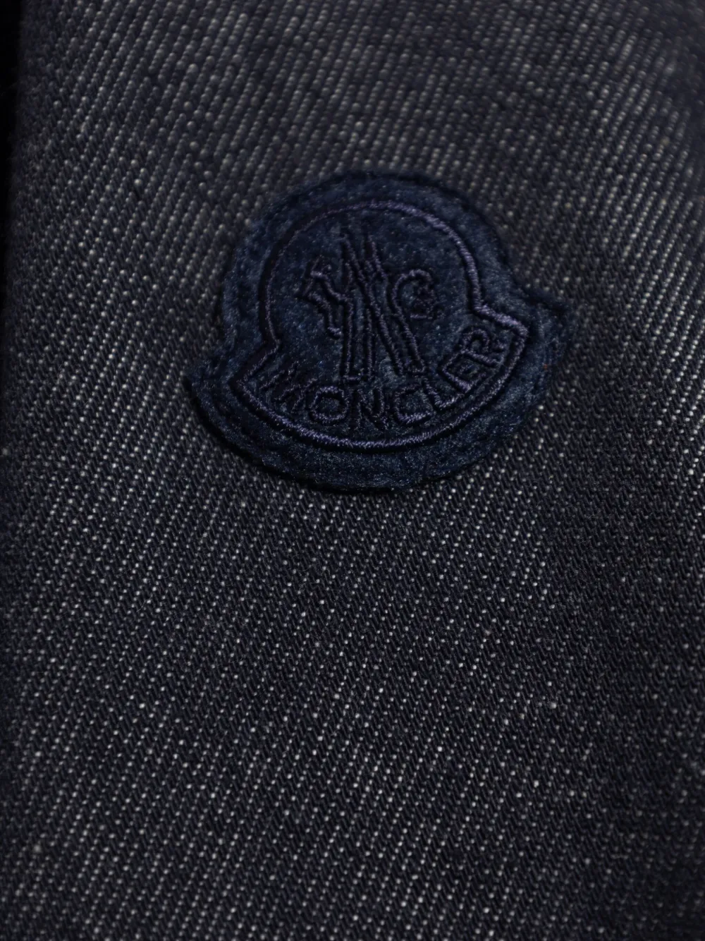 Moncler Denim overhemd Blauw