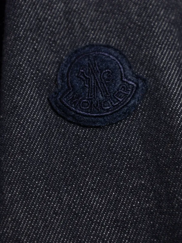 Moncler デニムシャツ | ブルー | FARFETCH JP