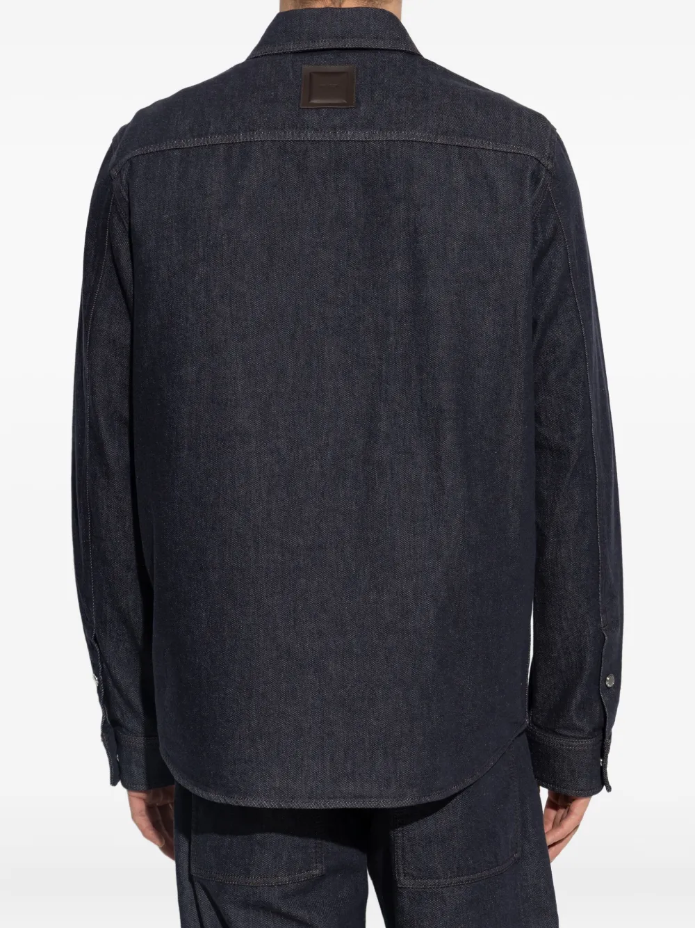 Moncler Denim overhemd Blauw
