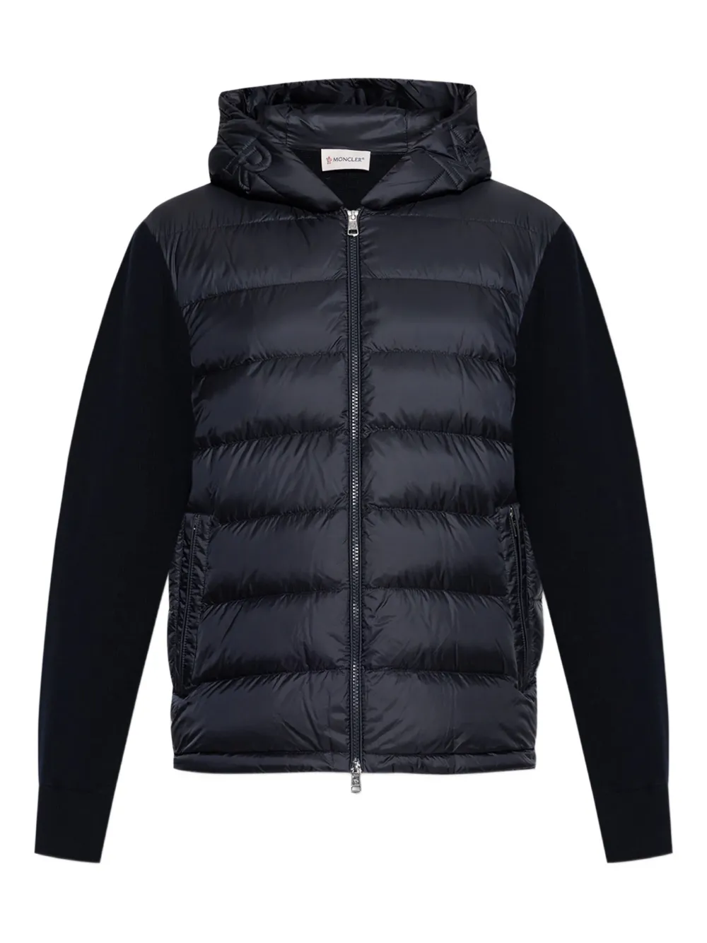 Moncler Vest met vlakken Blauw