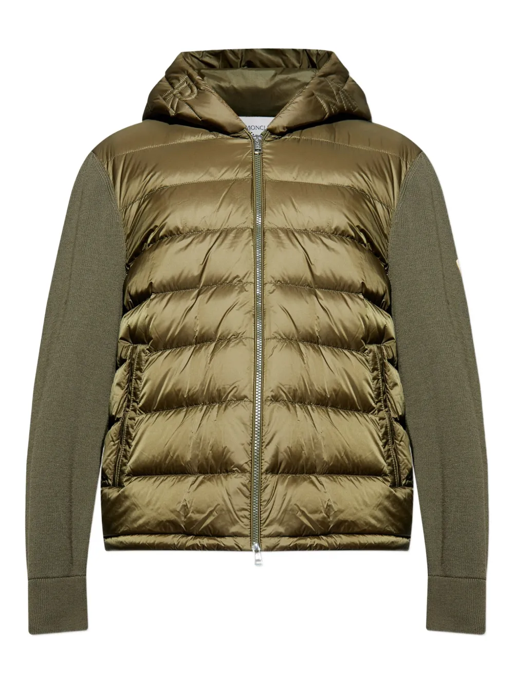 Moncler Vest met vlakken Groen