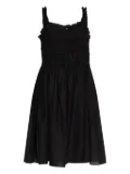 Tory Burch smocked strap dress - Black