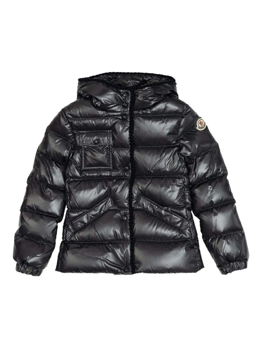 Moncler Enfant Glareins gewatteerd jack Blauw