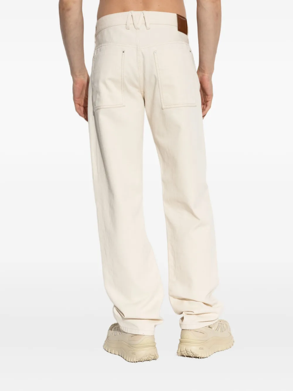 Moncler Straight jeans Beige