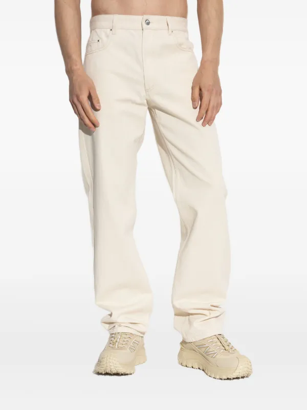 【送料&関税込】Moncler Straight Cut Jeans Moncler Jeans for Women | Online Sale up to 60% off | Lyst