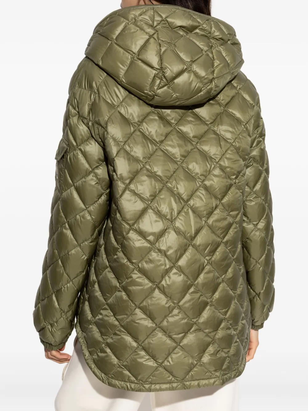 Moncler Gewatteerd donsjack Groen