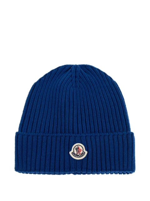 Moncler Enfant ribbed knit beanie