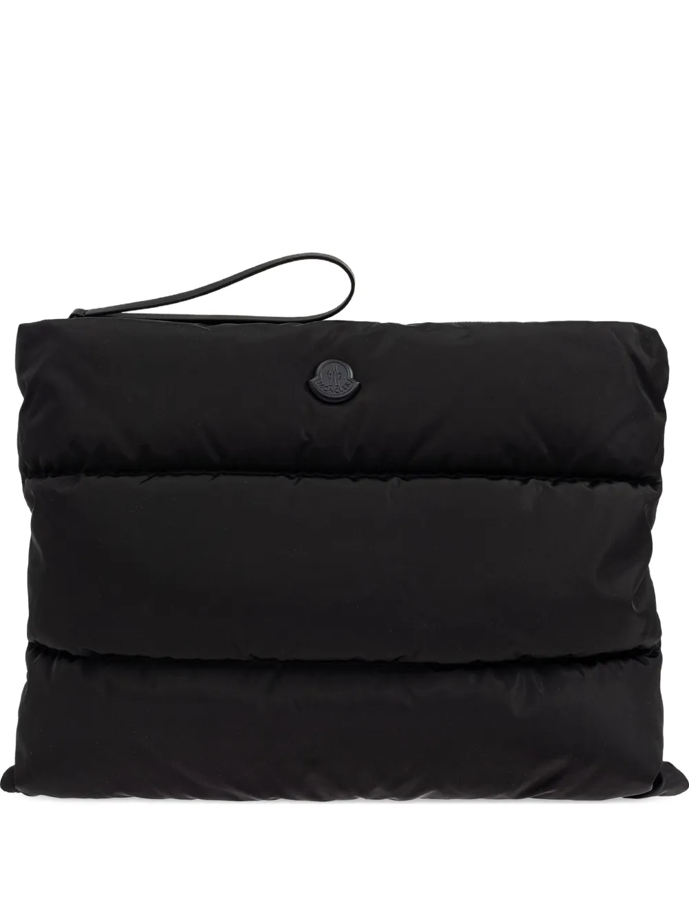 Moncler padded clutch bag | Black | Image 1