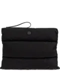 Moncler padded clutch bag - Black