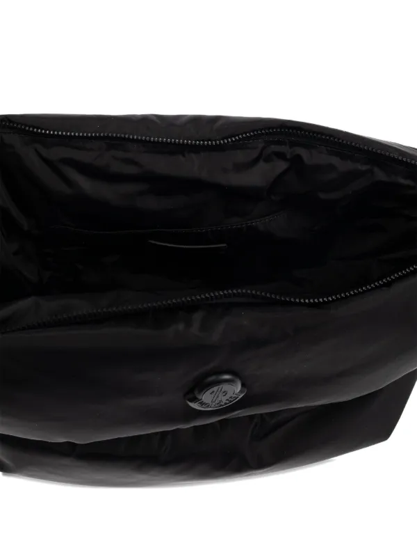 Moncler Caradoc Padded Laptop Case | Black | FARFETCH