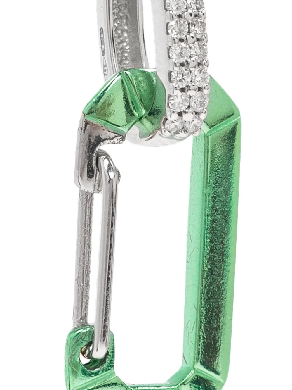  Eéra 18k White Gold Small Chiara Diamond Earring - Silver 