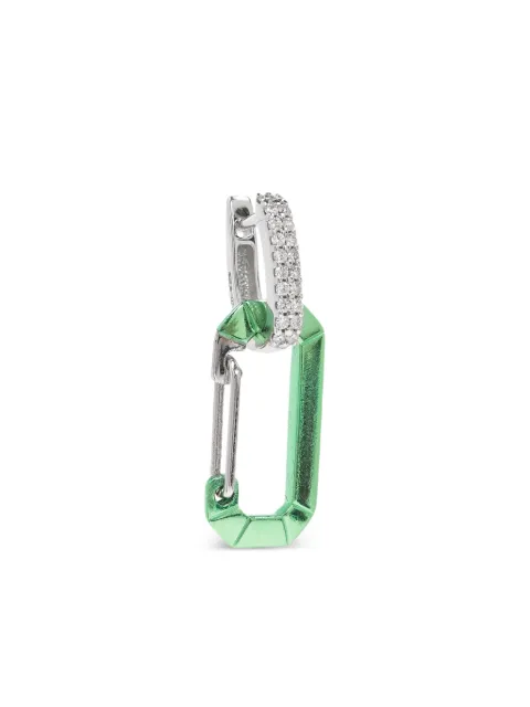 EÉRA 18K white gold small Chiara diamond earring