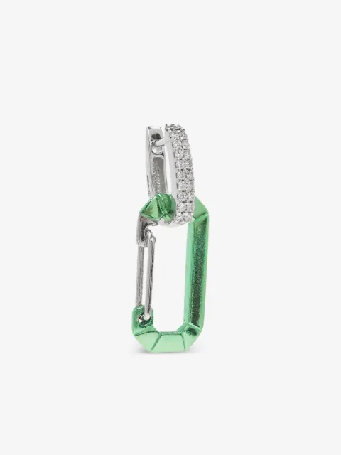 EÉRA 18K white gold small Chiara diamond earring