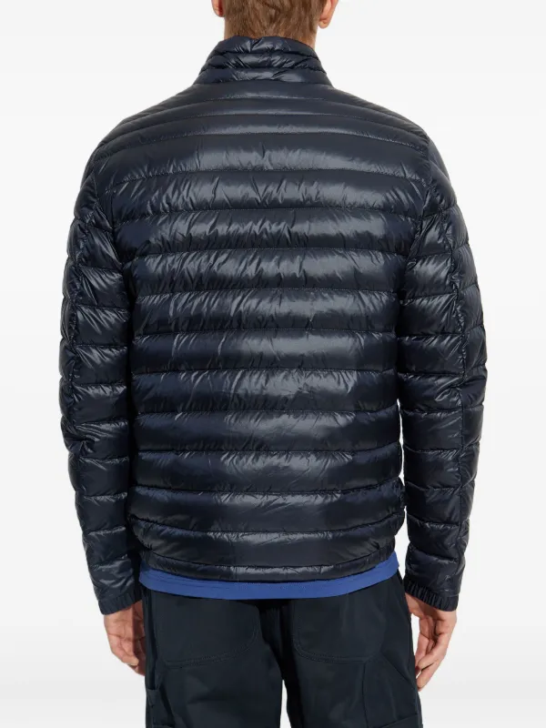MONCLER ダークネイビー　フリルジャケット　　【ファスナー不良】 モンクレール・ダウンジャケットのクリーニング＋ファスナー修理｜協和