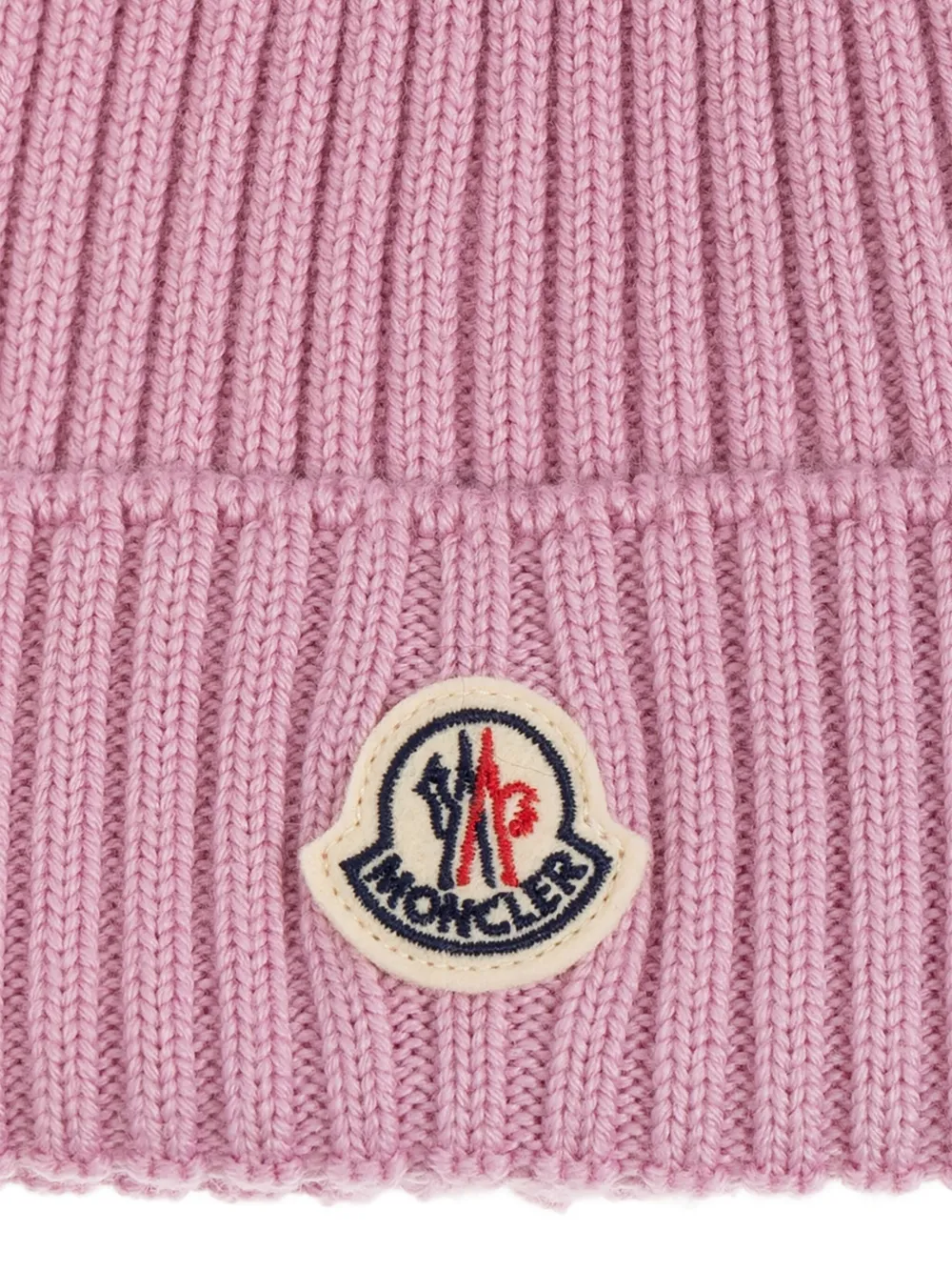 Moncler Enfant Muts met logopatch Roze