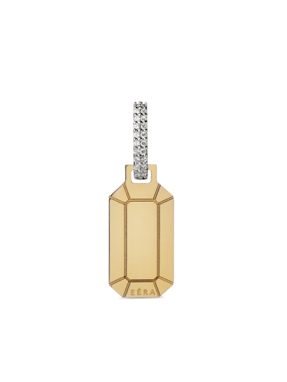 EÉRA 18K white and yellow gold Tokyo Small diamond single earring - EÉRA 18K white and yellow gold Tokyo Small diamond single earring -
