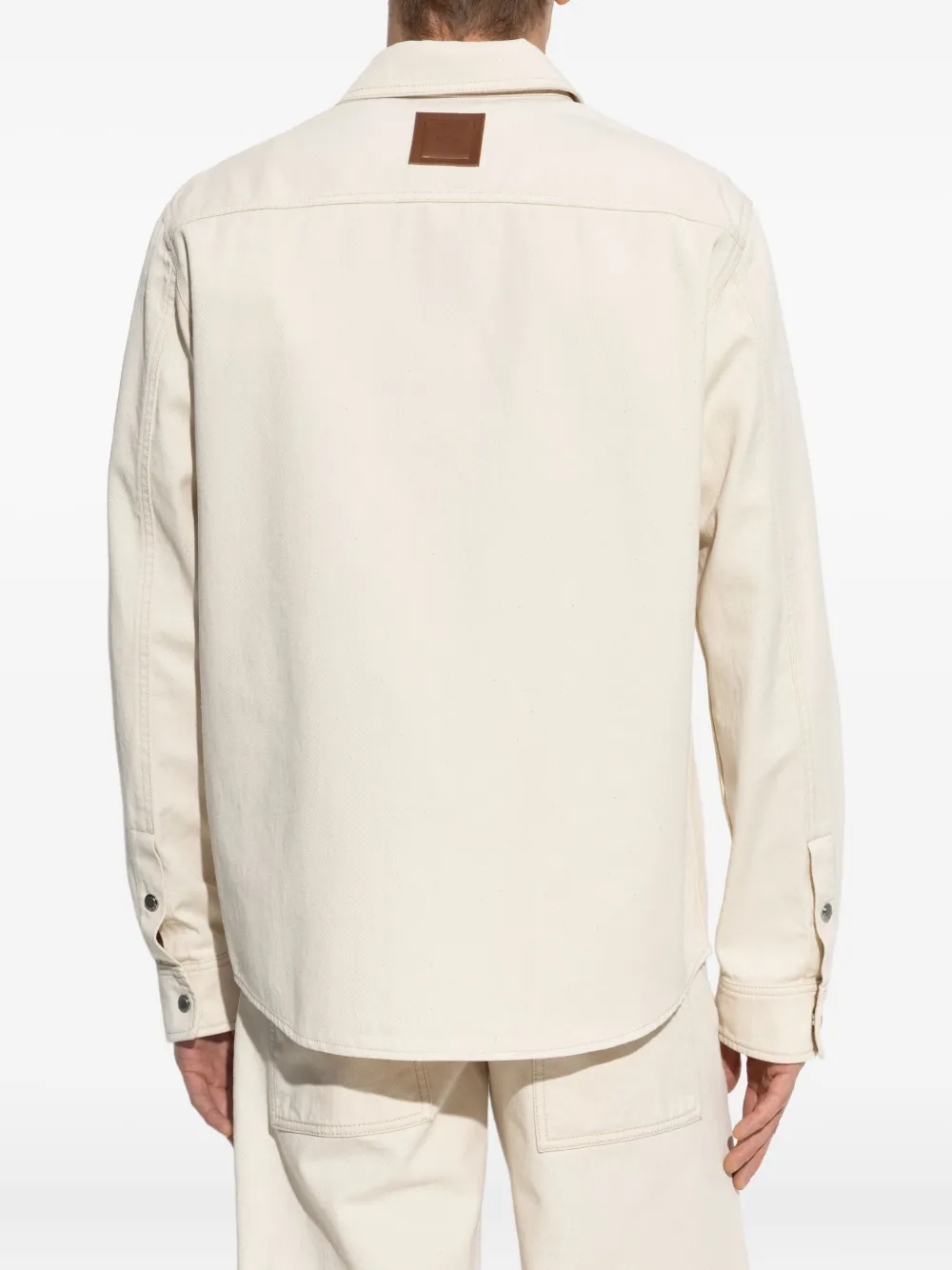 Moncler Overhemd met lange mouwen Beige
