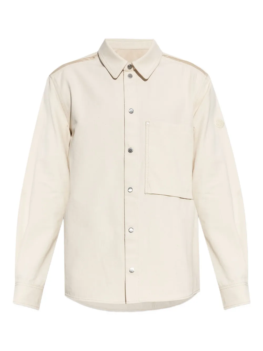 Moncler Overhemd met lange mouwen Beige