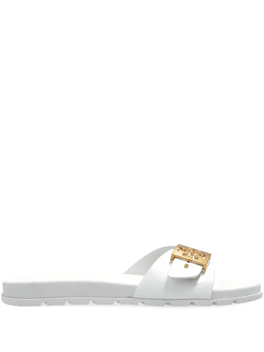 Tory Burch buckle slides White