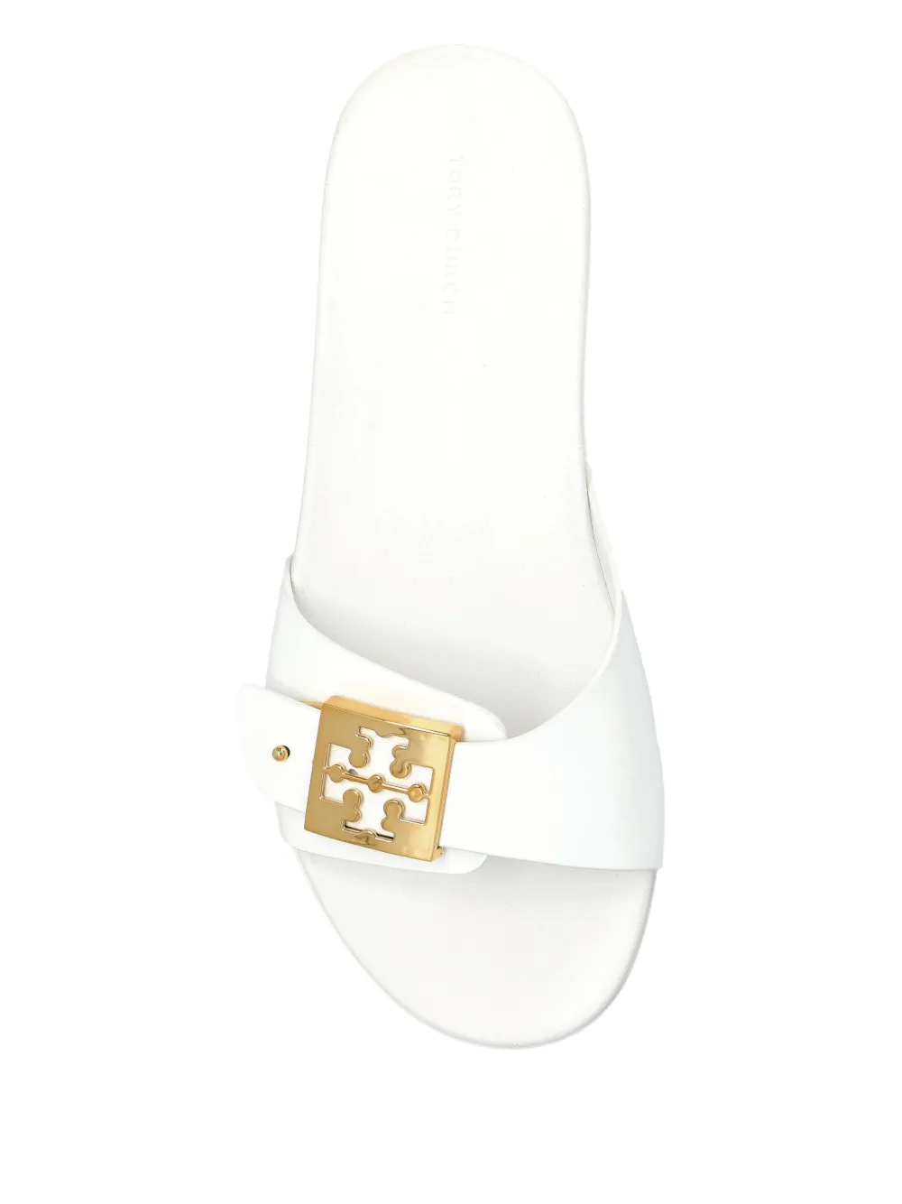 Tory Burch buckle slides White