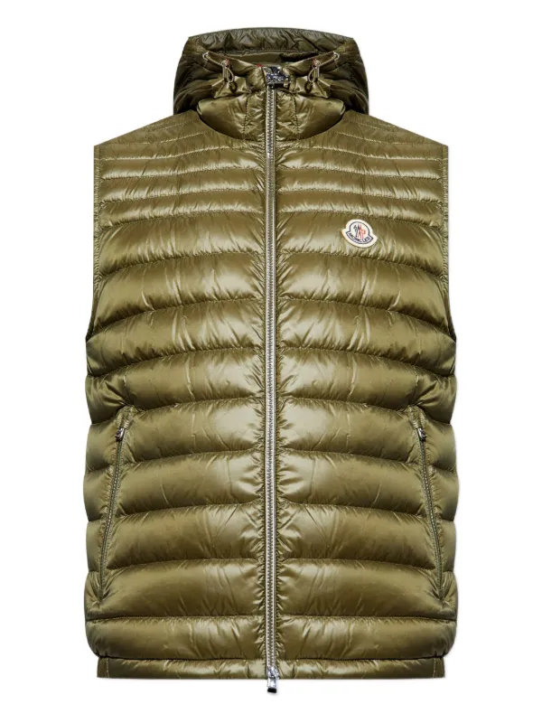 Moncler Orant Down Vest | Green | FARFETCH ID