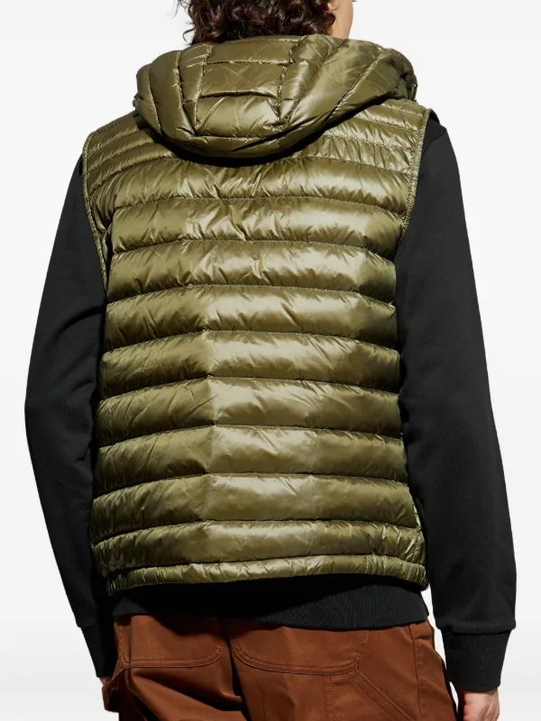 Moncler Orant Down Vest | Green | FARFETCH NZ