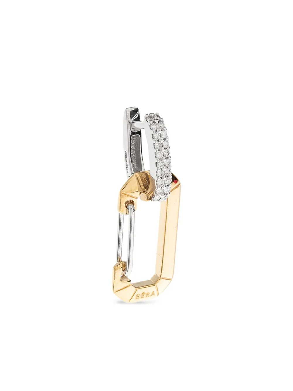 EÉRA Chiara ダイヤモンド スモール ピアス 18Kイエローゴールド - ゴールドトーン EÉRA Chiara ダイヤモンド スモール ピアス 18Kイエローゴールド - ゴールドトーン