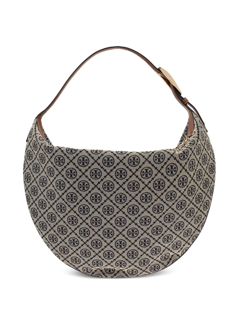 Tory Burch T モノグラム バルーン ハンドバッグ - ニュートラル Tory Burch T モノグラム バルーン ハンドバッグ - ニュートラル
