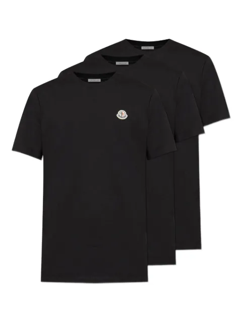 Moncler طقم تيشيرتات بشارة شعار الماركة (3 قطع)