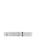 Tory Burch logo-engraved bracelet - Silver