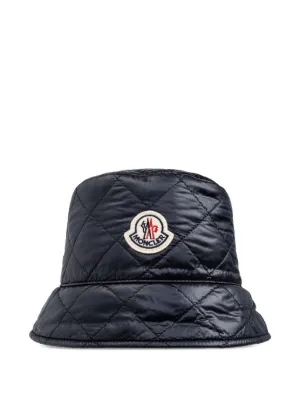 Moncler キルティング バケットハット | レッド | FARFETCH JP