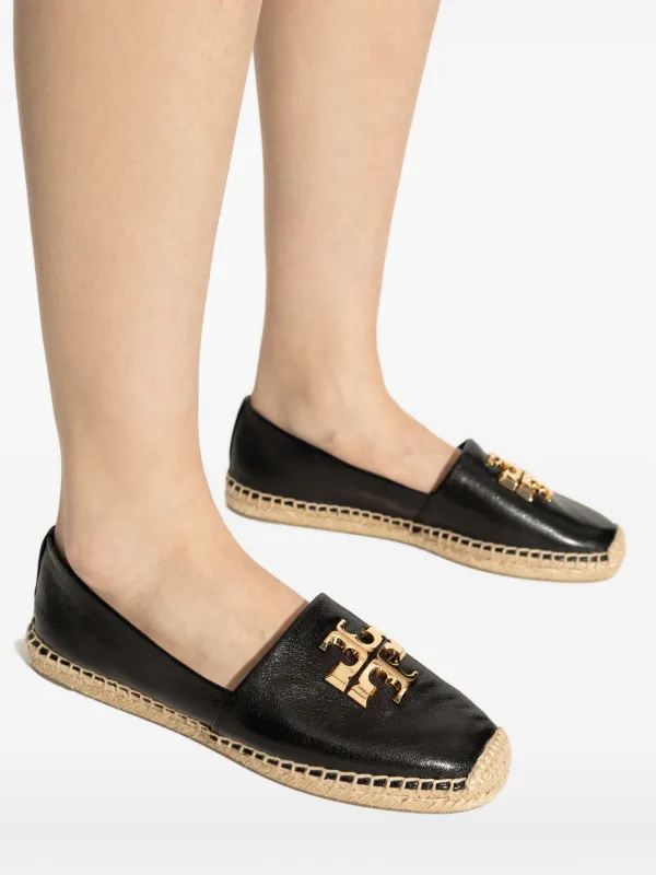Tory Burch logo-embellished Espadrilles | Black | FARFETCH Tory Burch logo-embellished Espadrilles | Black | FARFETCH