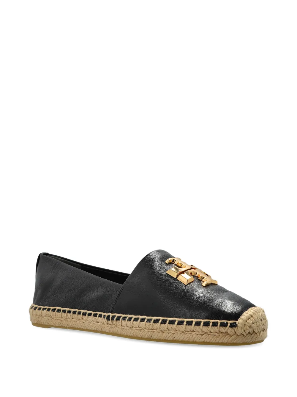 Tory Burch logo-embellished espadrilles Black