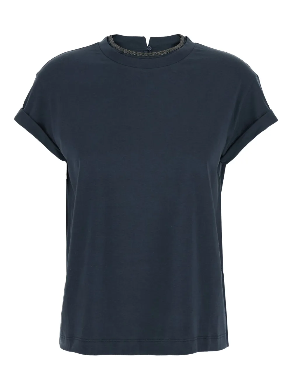 rolled-sleeves T-shirt