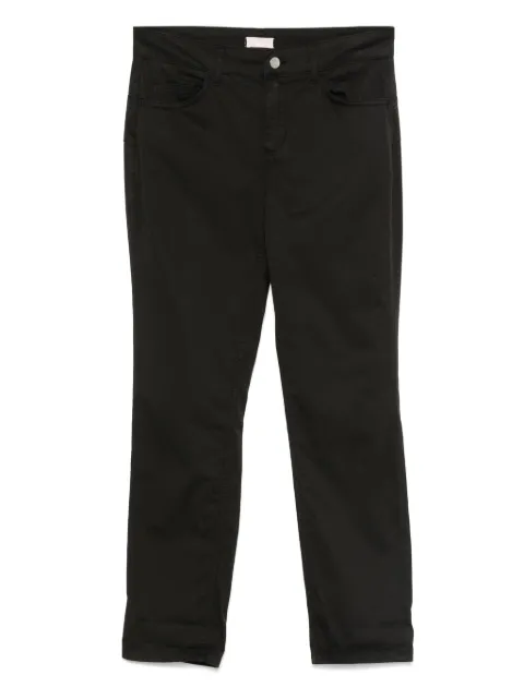 LIU JO logo-embroidered trousers