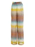Missoni zigzag-patterned trousers - Orange