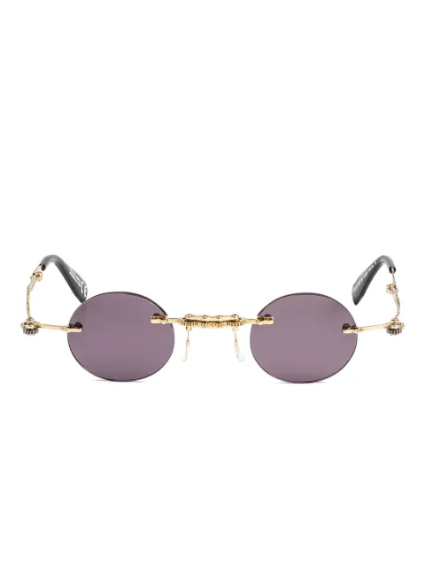 Kuboraum H42 round-frame sunglasses