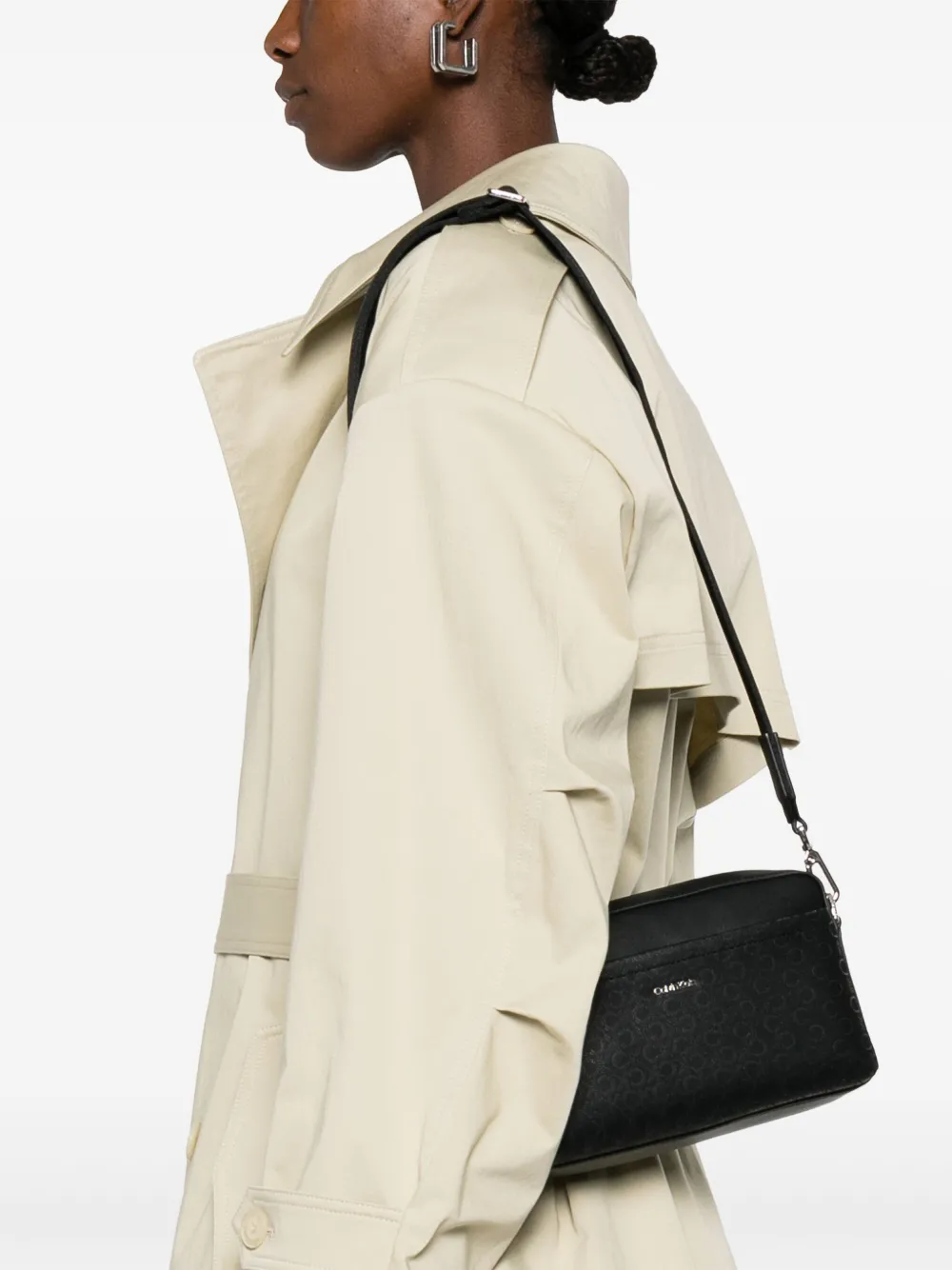 Calvin Klein monogram crossbody bag | Image 2