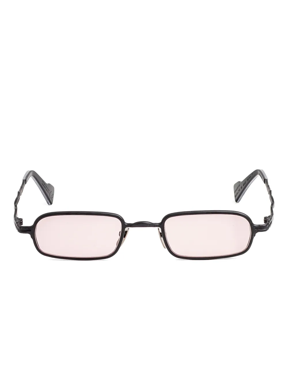 Kuboraum rectangular-frame sunglasses | Black | Image 1