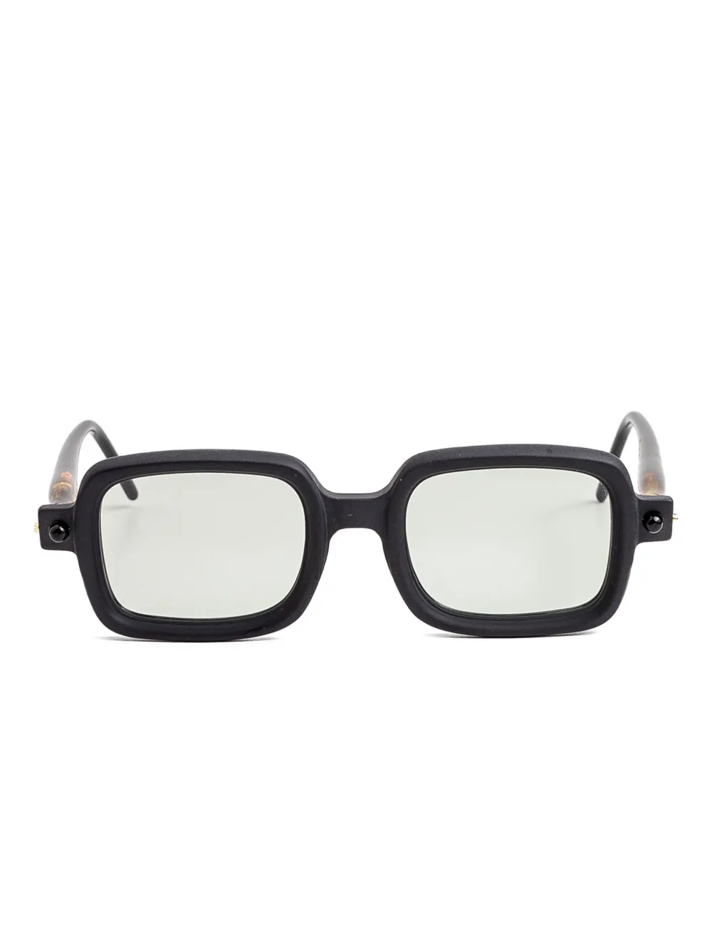 Kuboraum P2 square-frame sunglasses | Black | Image 1