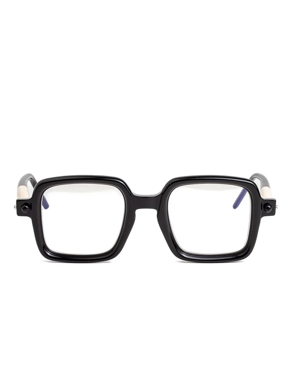 Kuboraum P1 square-frame glasses | Black | Image 1