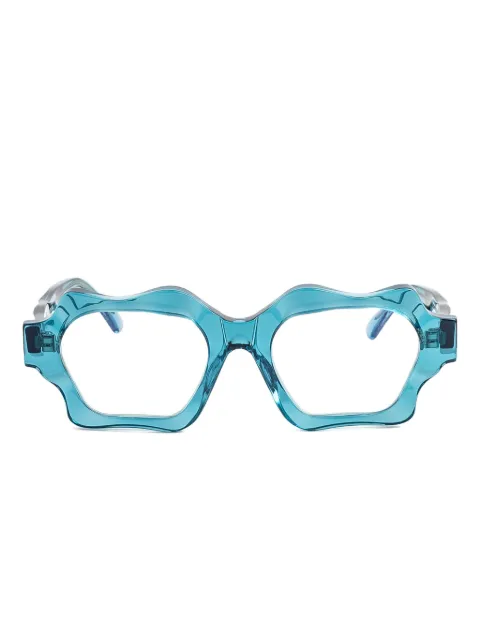 Kuboraum G6 sculptural-frame glasses