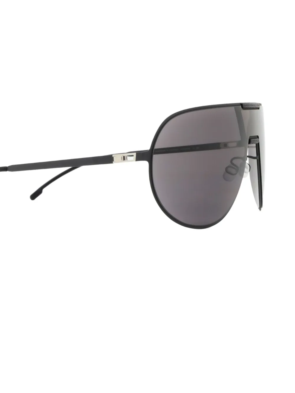 Mykita MR005 SUN MH73-Black Pitch Black Zwart