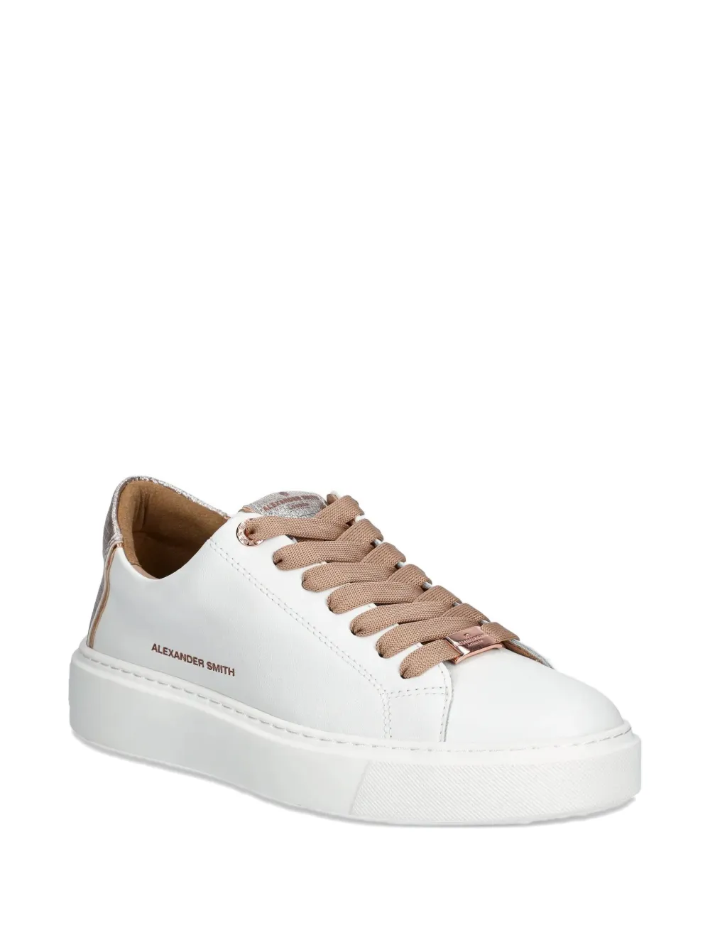 Alexander Smith Leren sneakers - Wit